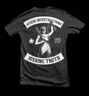 T-shirt Design by D'Mono for Access Investigations, LLC | Design #9986657