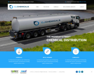 Web Design by pb for C.J. Chemicals | Design: #9869699
