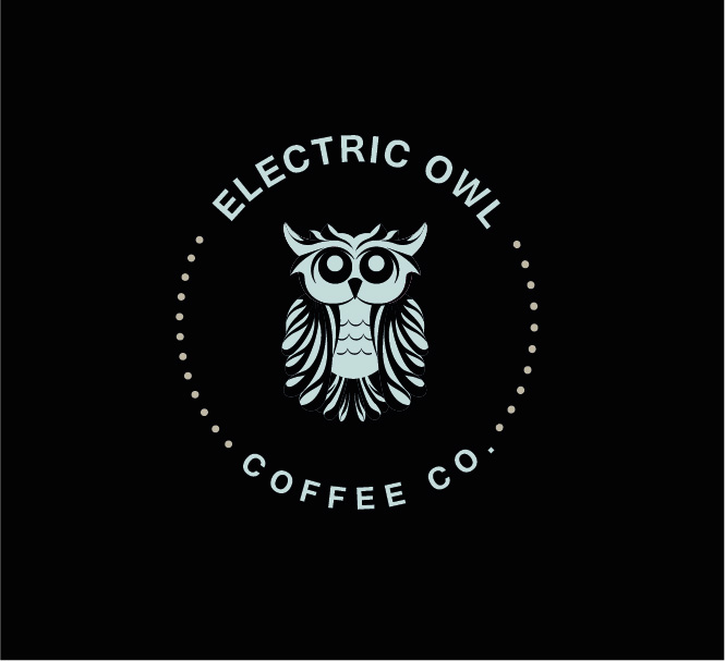 Logo Design by Birdcage for Electric Owl Coffee Co. | Design #9960420