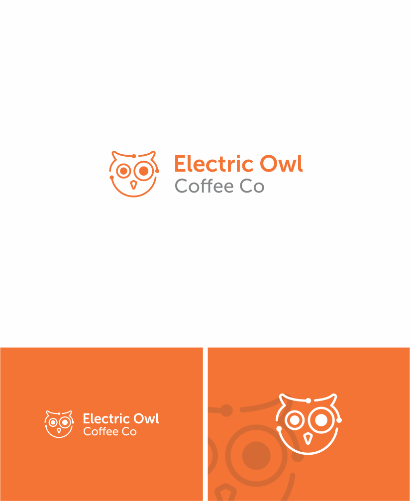 Logo Design by Naavyd for Electric Owl Coffee Co. | Design #9946079