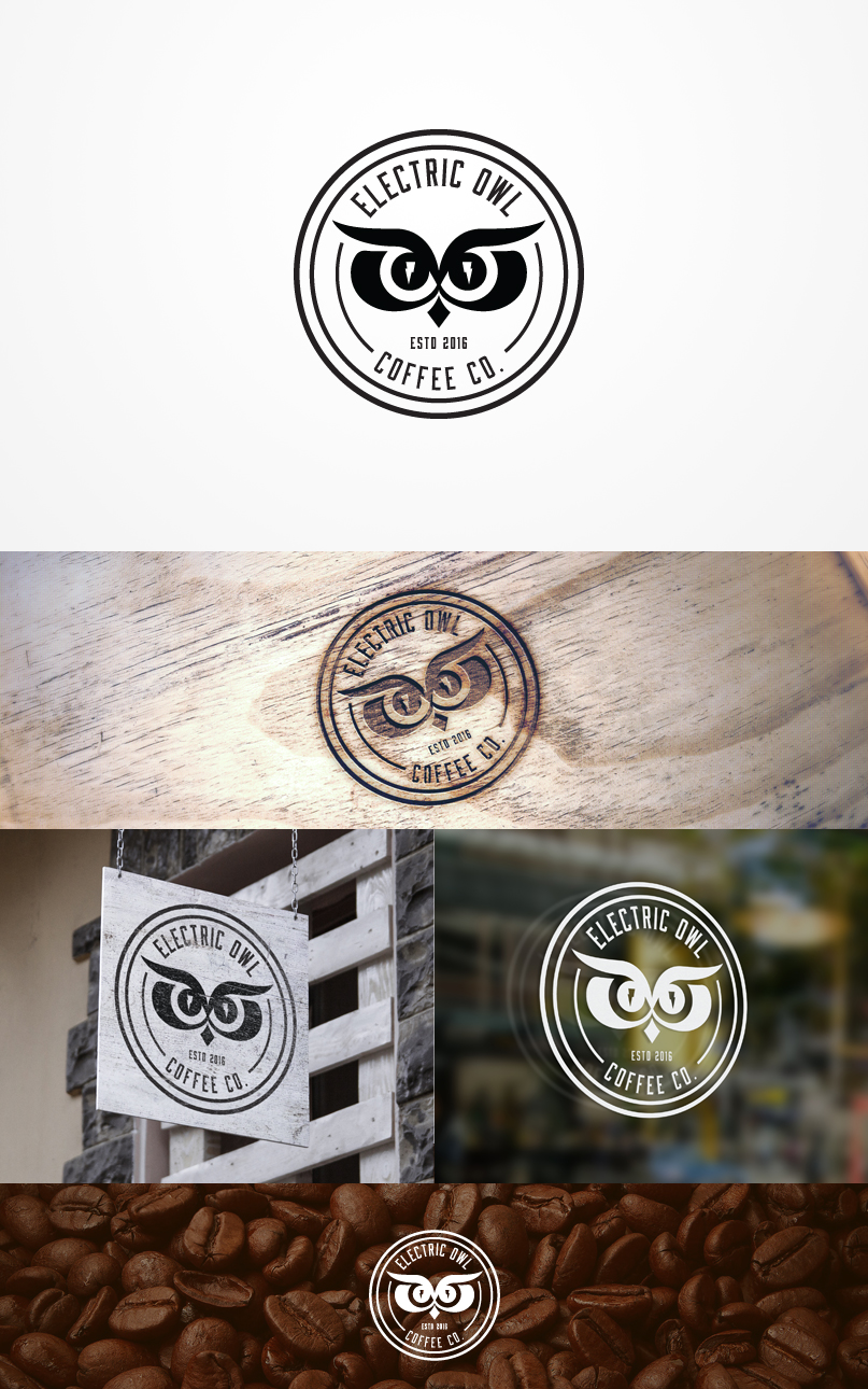 Logo-Design von Grapismo Brand Studio für Electric Owl Coffee Co. | Design #9949027