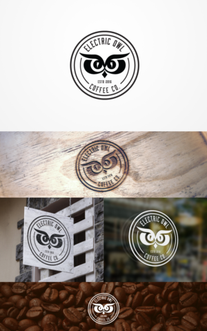 Design de Logo par ZoneCreative pour Electric Owl Coffee Co. | Design #9949027