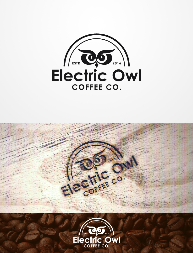 Logo Design by Grapismo Brand Studio for Electric Owl Coffee Co. | Design #9949262