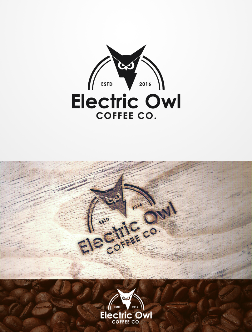 Logo Design by Grapismo Brand Studio for Electric Owl Coffee Co. | Design #9950462