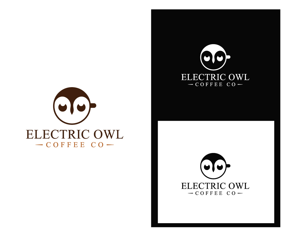 Logo Design by creativelogodesigner86 for Electric Owl Coffee Co. | Design #9849822