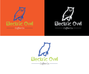 Logo Design by Alume Studio for Electric Owl Coffee Co. | Design: #9885752