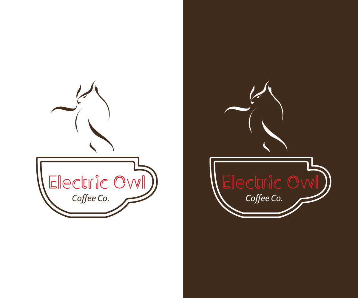 Logo Design by Alume Studio for Electric Owl Coffee Co. | Design #9986759