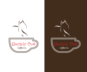 Logo Design by Alume Studio for Electric Owl Coffee Co. | Design: #9986759