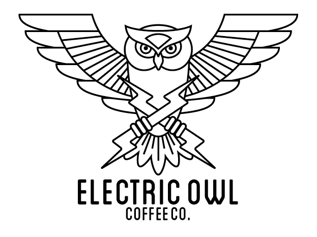 Logo Design by carrie281 for Electric Owl Coffee Co. | Design #9943484