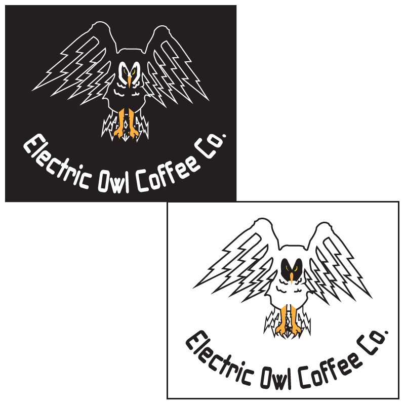 Logo Design by ktgrandy for Electric Owl Coffee Co. | Design #9877460