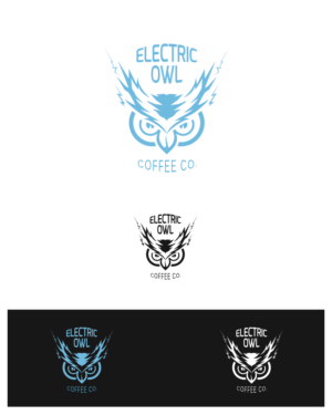 Logo Design by dan-D-dan for Electric Owl Coffee Co. | Design: #9921066