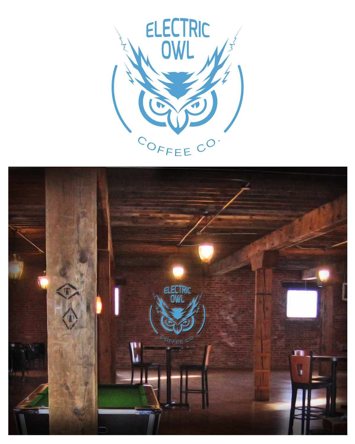 Logo Design by dan-D-dan for Electric Owl Coffee Co. | Design #9921260