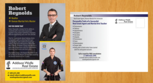 Design de Carte Postale par Venus L. Penaflor pour Addisonwolfe Real Estate | Design : #9894213