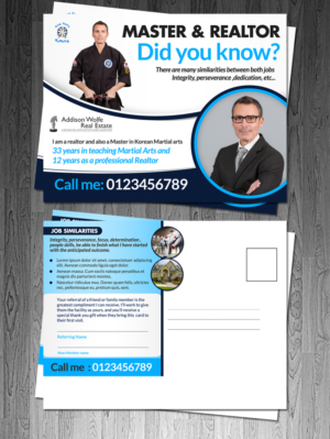 Design de Carte Postale par debdesign pour Addisonwolfe Real Estate | Design : #9888960