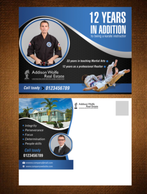 Design de Carte Postale par creative.bugs pour Addisonwolfe Real Estate | Design : #9871925