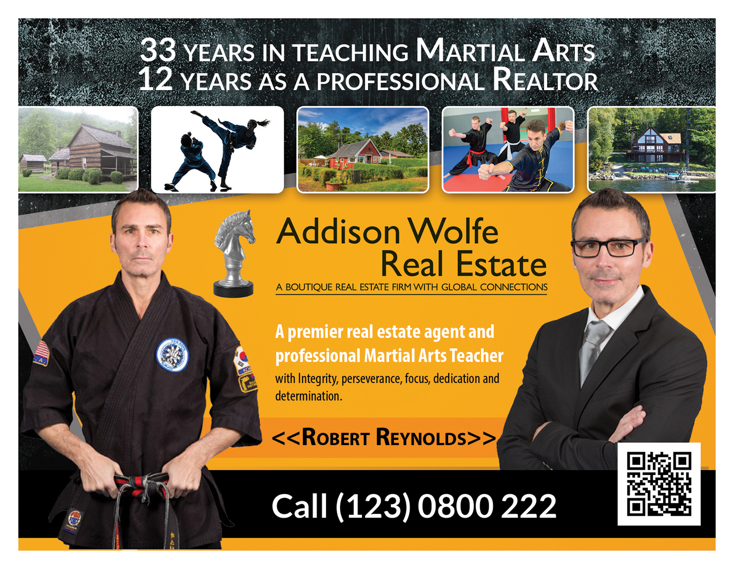 Postcard Design by VEGA-Designs for Addisonwolfe Real Estate | Design #9906204