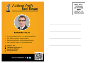 Design de Carte Postale par VEGA-Designs pour Addisonwolfe Real Estate | Design : #9906207