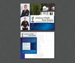 Design de Carte Postale par dmithamo pour Addisonwolfe Real Estate | Design : #9914005