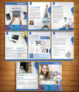 Diseño de Brochure por alessandroevge para BubbleLife Media LLC | Diseño: #9868311