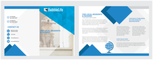 Brochure Design by Logo Xtudio for BubbleLife Media LLC | Design: #9872278