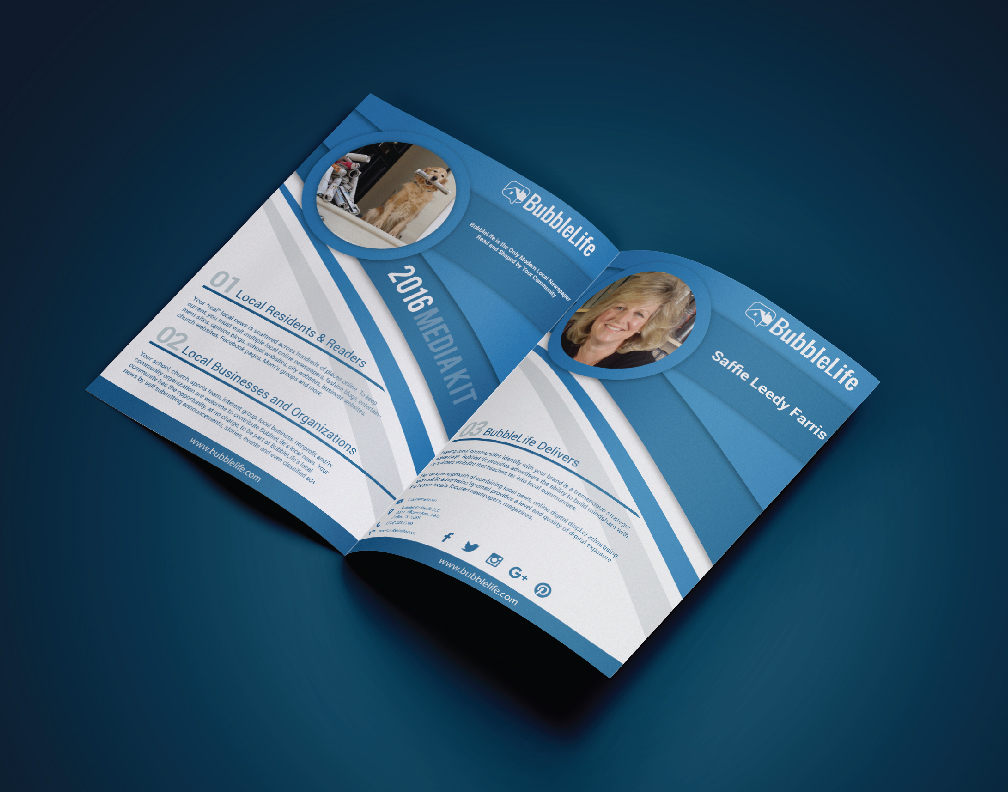 Diseño de Brochure por Logo Xtudio para BubbleLife Media LLC | Diseño #9872279