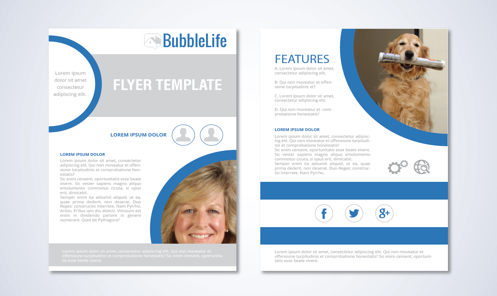 Diseño de Brochure por Logo Xtudio para BubbleLife Media LLC | Diseño #9872281