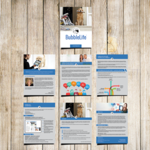 Brochure Design by Masha K for BubbleLife Media LLC | Design: #9862989