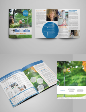 Diseño de Brochure por Linnéa Svensson para BubbleLife Media LLC | Diseño #9859567