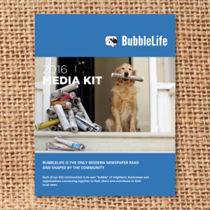 Diseño de Brochure por barinix para BubbleLife Media LLC | Diseño #9864436