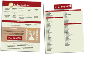 Design de Poster par Kings Bishop Design pour its kosher | Design #439800