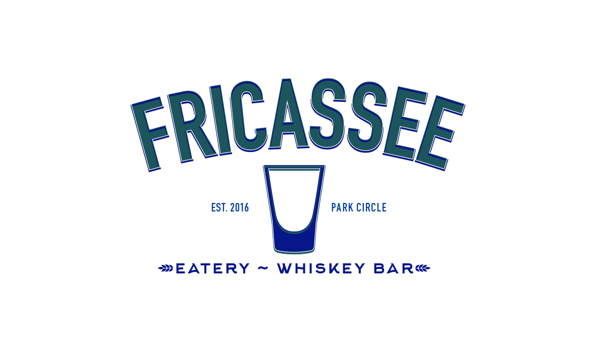 Diseño de Logo por trufya para FRICASSEE Eatery Whiskey Bar | Diseño #10056851