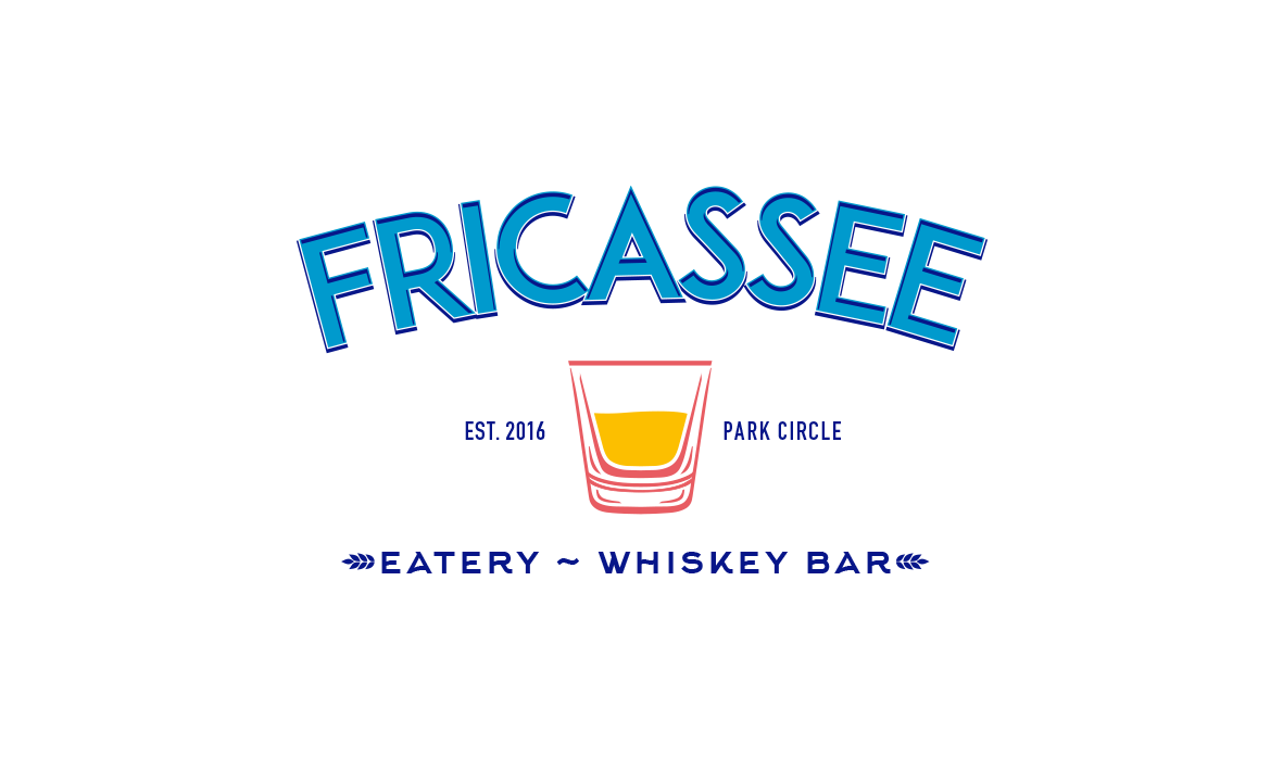 Diseño de Logo por trufya para FRICASSEE Eatery Whiskey Bar | Diseño #10084569
