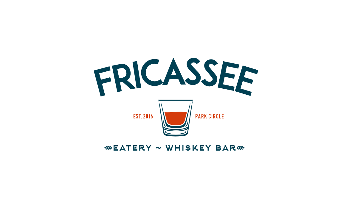 Diseño de Logo por trufya para FRICASSEE Eatery Whiskey Bar | Diseño #10099300