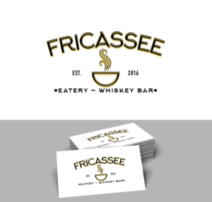 Logo Design by trufya for FRICASSEE Eatery Whiskey Bar | Design: #9926496