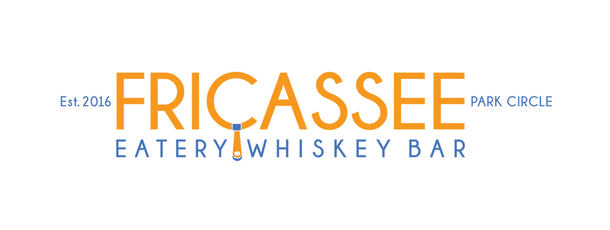Logo Design by Halfull Media for FRICASSEE Eatery Whiskey Bar | Design #10029157