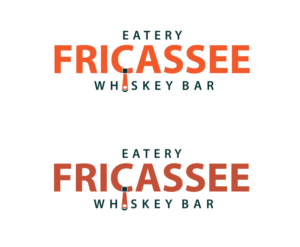 Diseño de Logo por Halfull Media para FRICASSEE Eatery Whiskey Bar | Diseño: #10119874