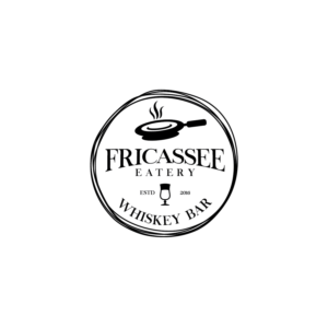 Logo Design by pinkeart for FRICASSEE Eatery Whiskey Bar | Design: #9880891
