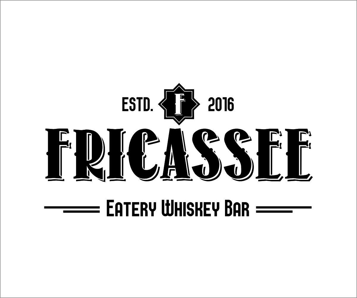 Logo Design by Rox Art Design for FRICASSEE Eatery Whiskey Bar | Design #9876905
