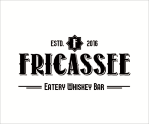 Logo Design by Rox Art Design for FRICASSEE Eatery Whiskey Bar | Design: #9876905