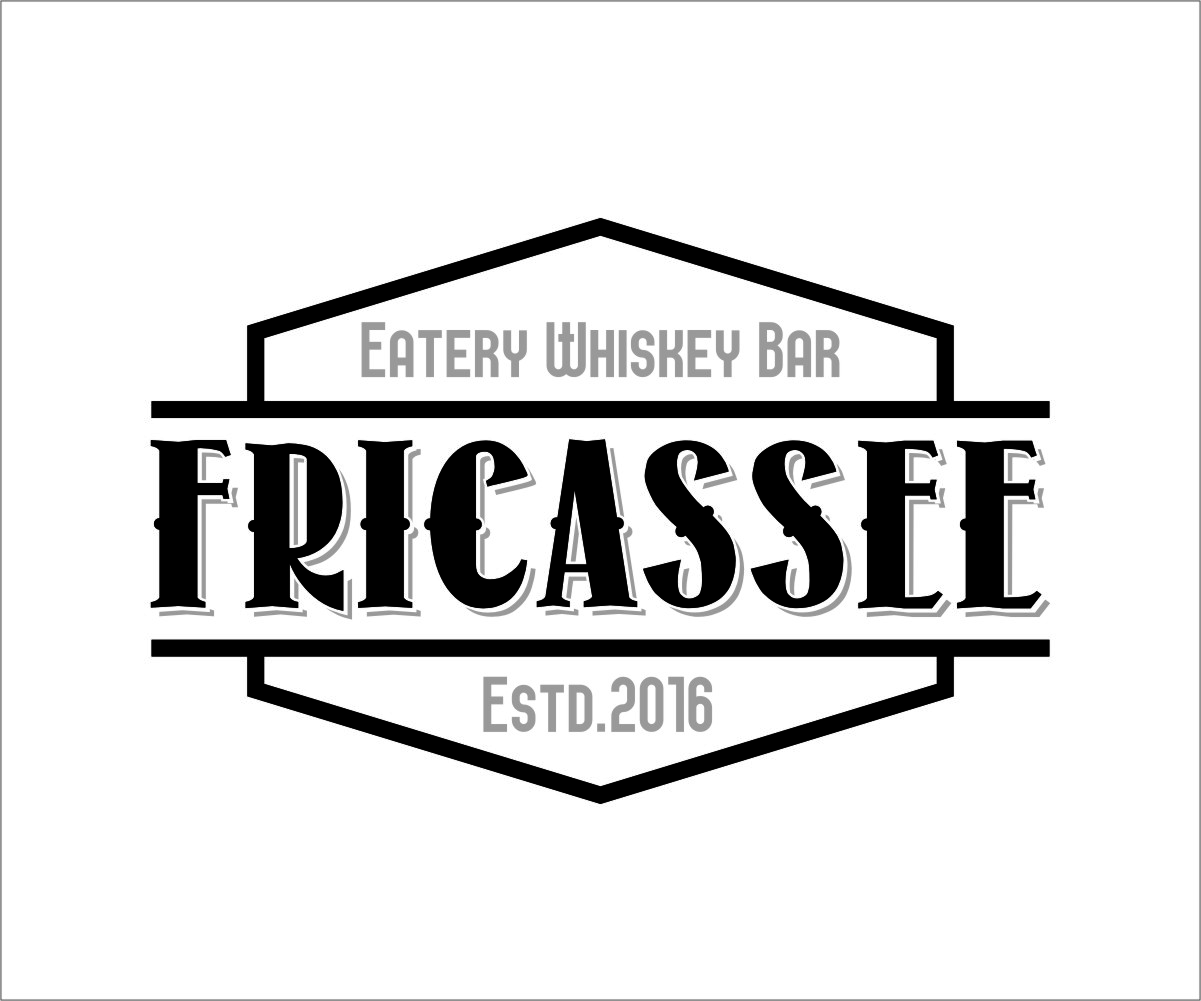 Logo Design by Rox Art Design for FRICASSEE Eatery Whiskey Bar | Design #9877009