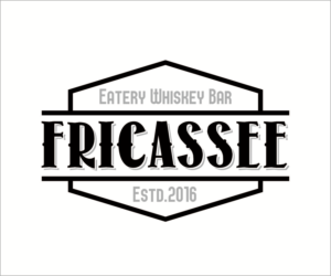 Logo Design by Rox Art Design for FRICASSEE Eatery Whiskey Bar | Design: #9877009