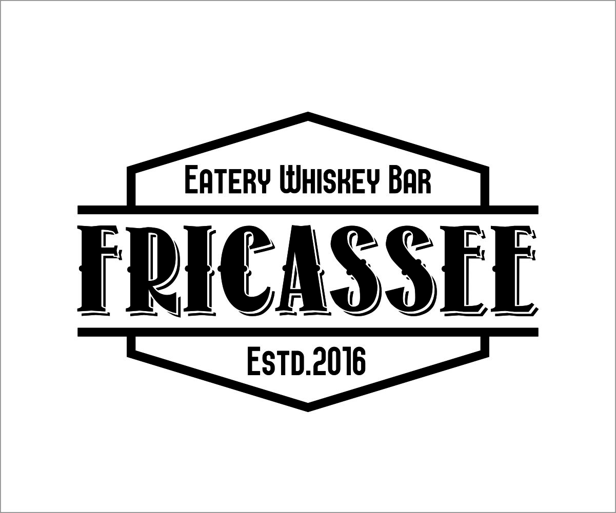 Logo Design by Rox Art Design for FRICASSEE Eatery Whiskey Bar | Design #9877010