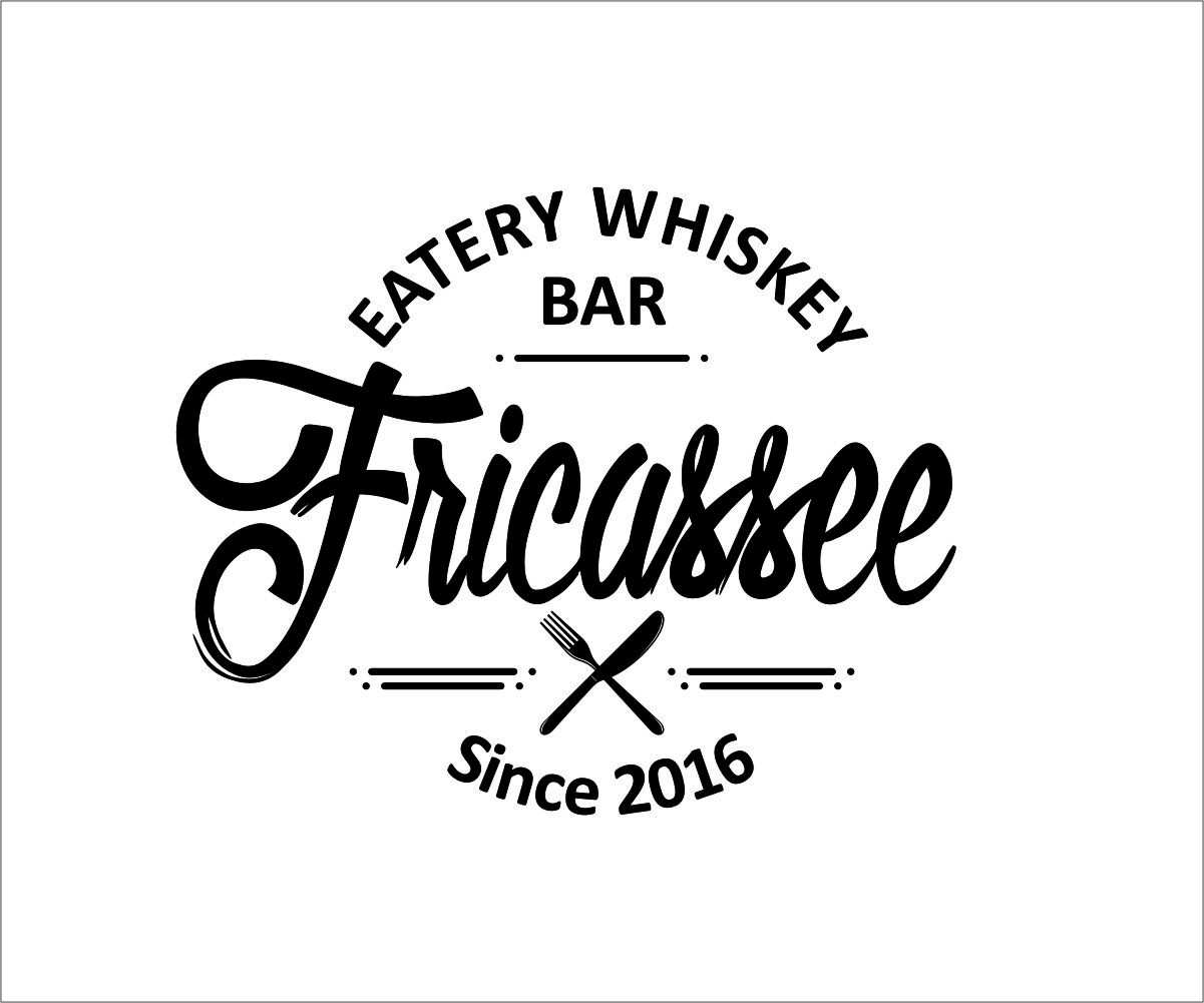 Logo Design by Rox Art Design for FRICASSEE Eatery Whiskey Bar | Design #9877314