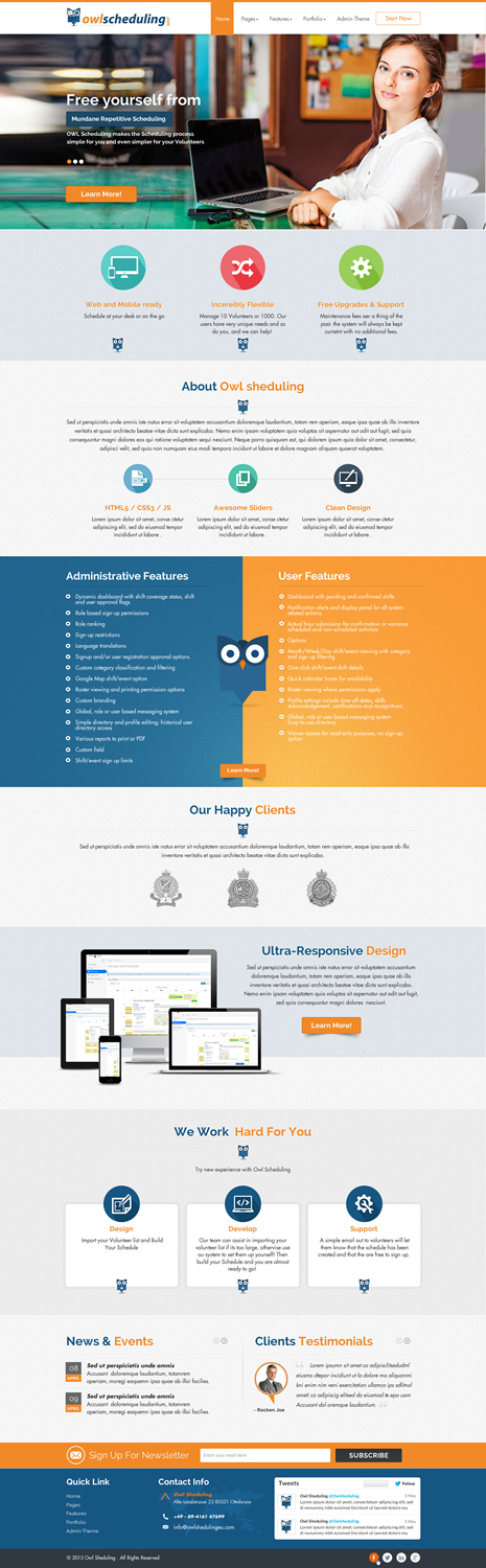 Web Design by Sbss for UIM Internet Solutions | Design #10485562