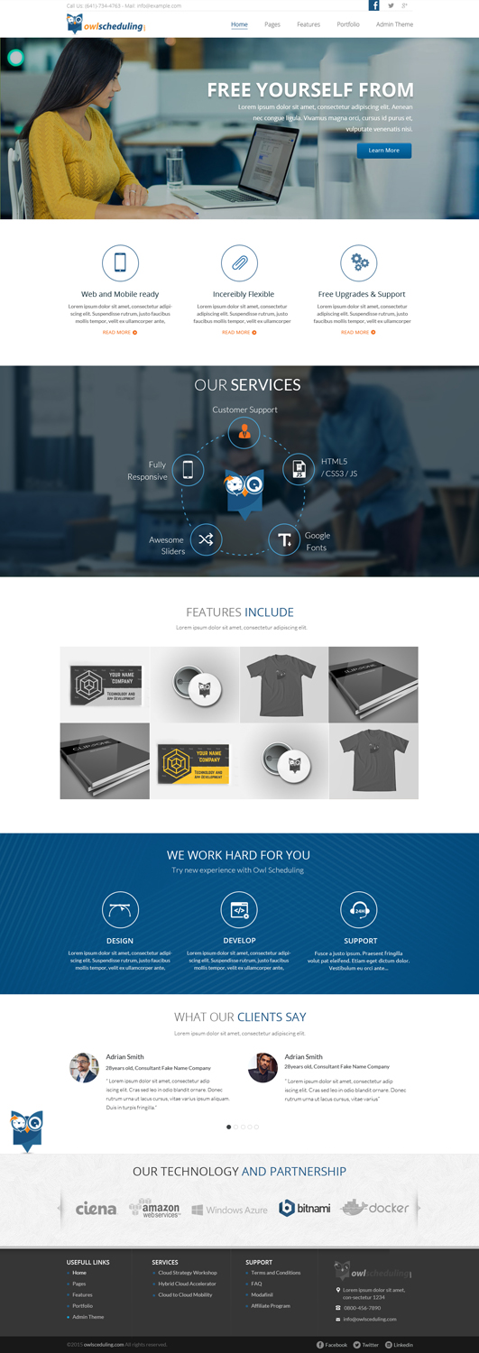 Web Design par creative.bugs pour UIM Internet Solutions | Design #9860433