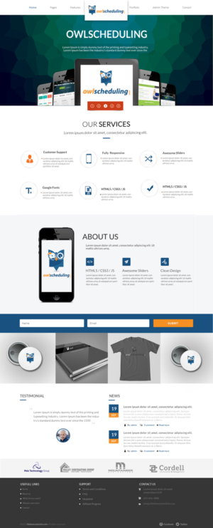 Web Design by creative.bugs for UIM Internet Solutions | Design: #9868890