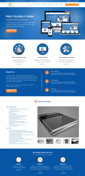 Web Design by Infoway for UIM Internet Solutions | Design #9907883