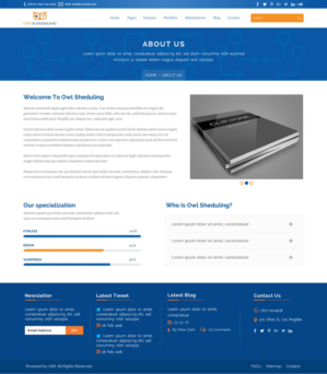 Web Design by Infoway for UIM Internet Solutions | Design: #9922000