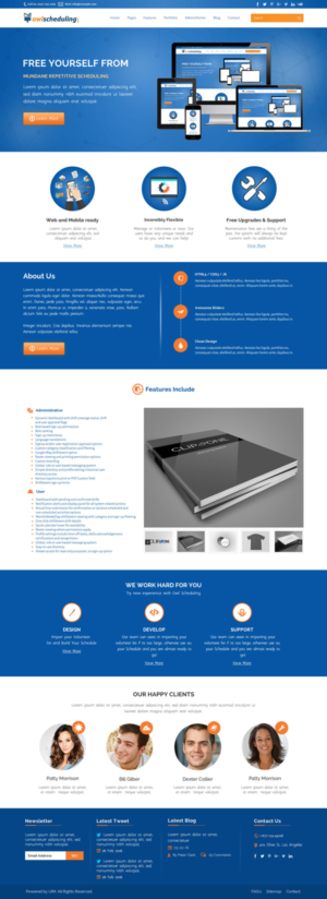 Web Design by Infoway for UIM Internet Solutions | Design: #9945168