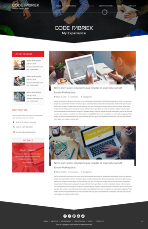 Diseño Web por pb para este proyecto | Diseño: #9872740